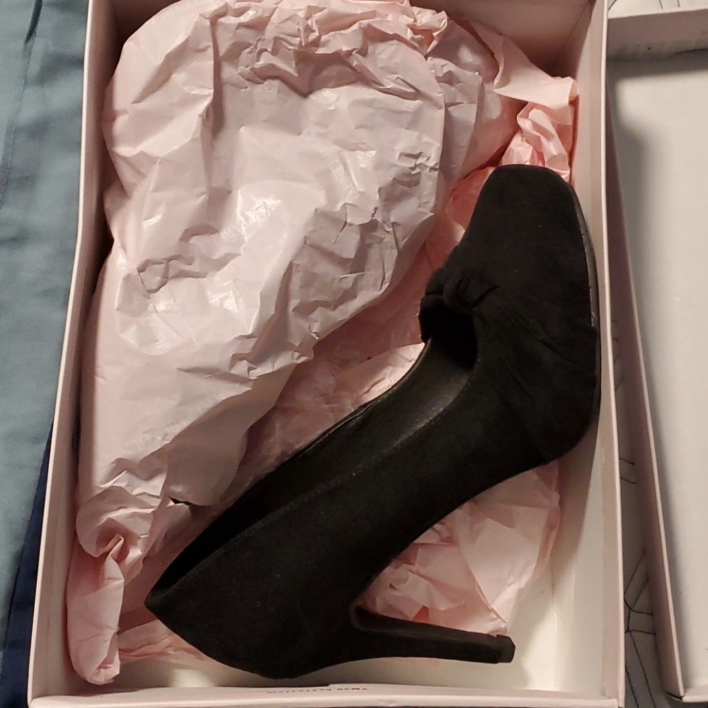 Black heels